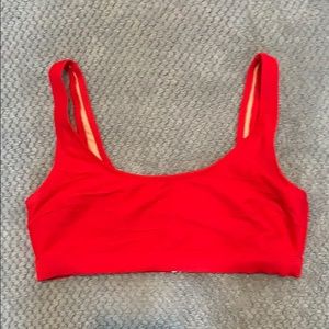 Old Navy Red Swim Suit Top